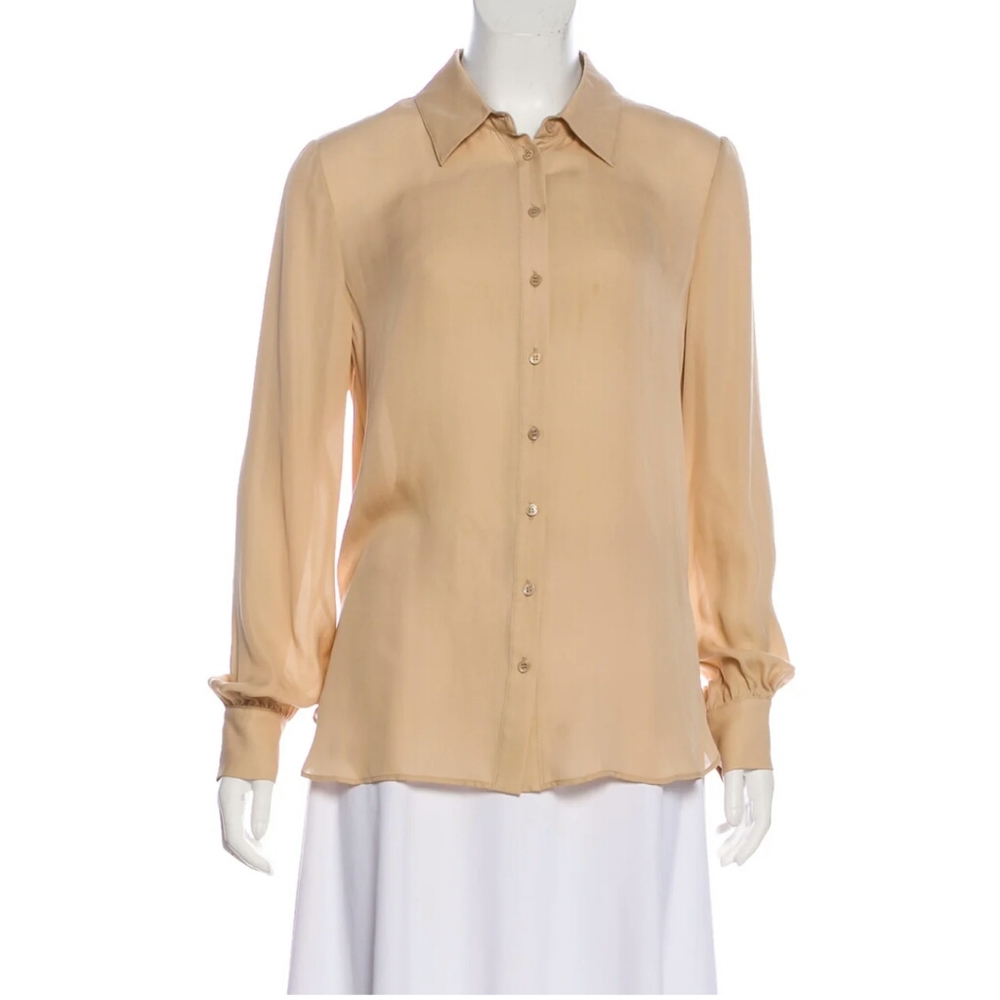 Haute Hippie silk shirt, medium